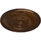Ekena Millwork Dylar Ceiling Medallion (Fits Canopies up to 6 1/4"), Hnd-Painted Root Beer Crackle, 30"OD x 2 1/4"P CM30DYRBC - alternate 4
